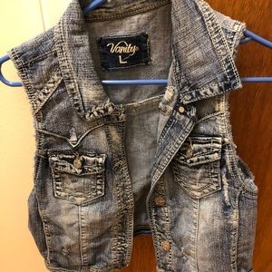 Adorable Denim Vest